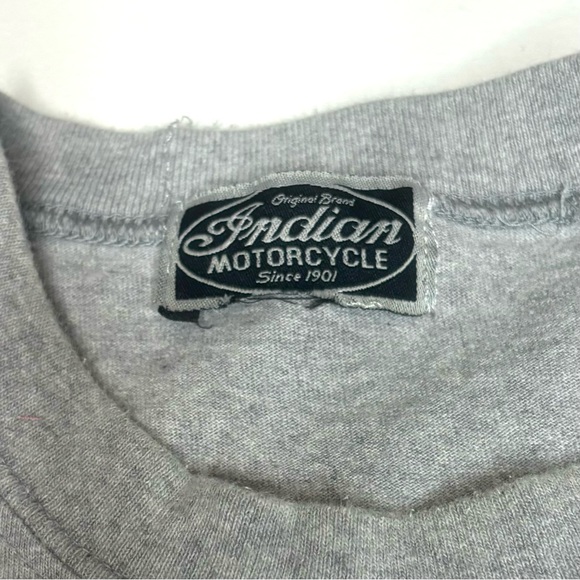 Indian Motorcycles T-Shirt - No Sz Tag, Measures 23.5” Chest - Mt Vernon Indiana - Picture 3 of 8